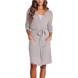Barefoot Dreams CozyChic Lite Ribbed Robe small/medium